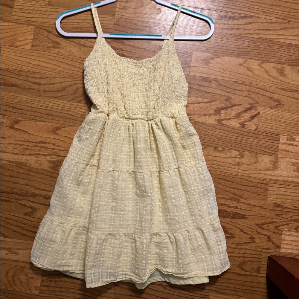 Pastel Yellow Sun Dress